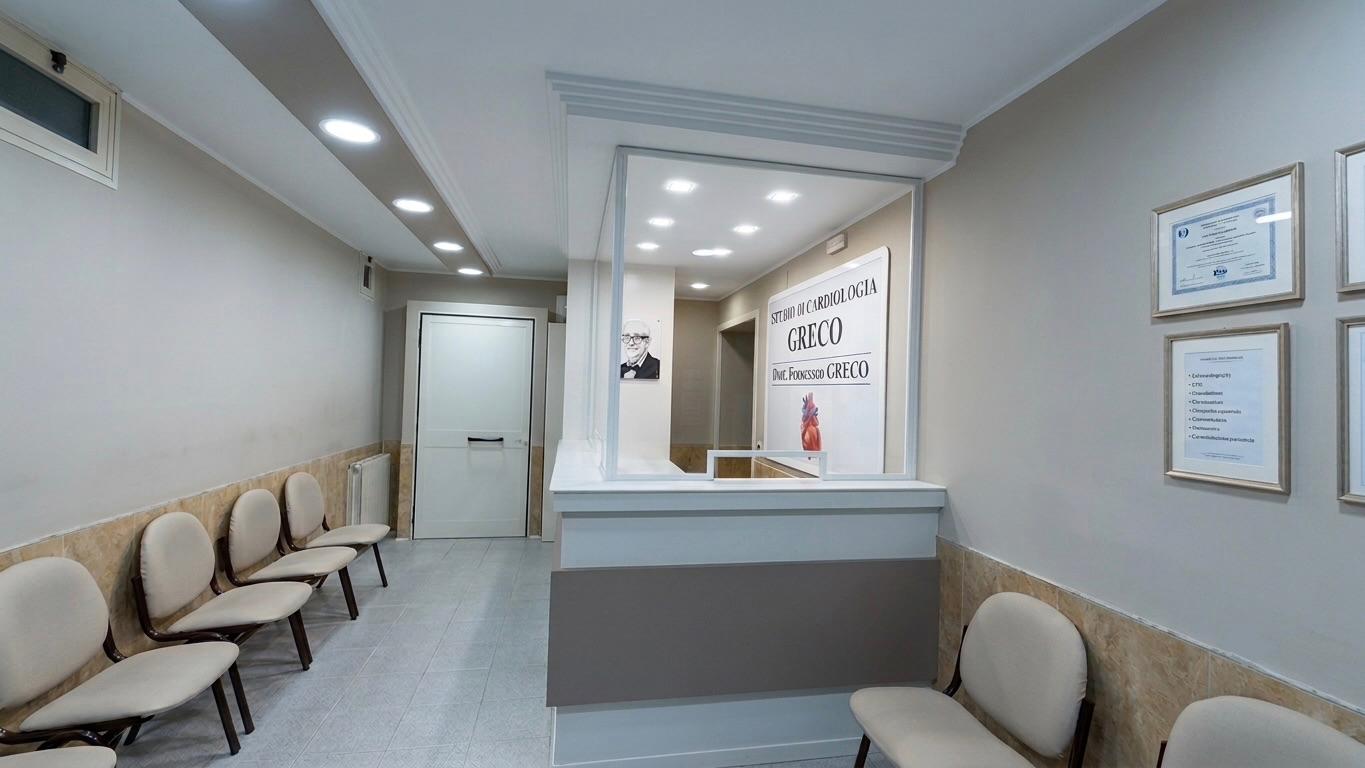 Accettazione Studio di Cardiologia Greco